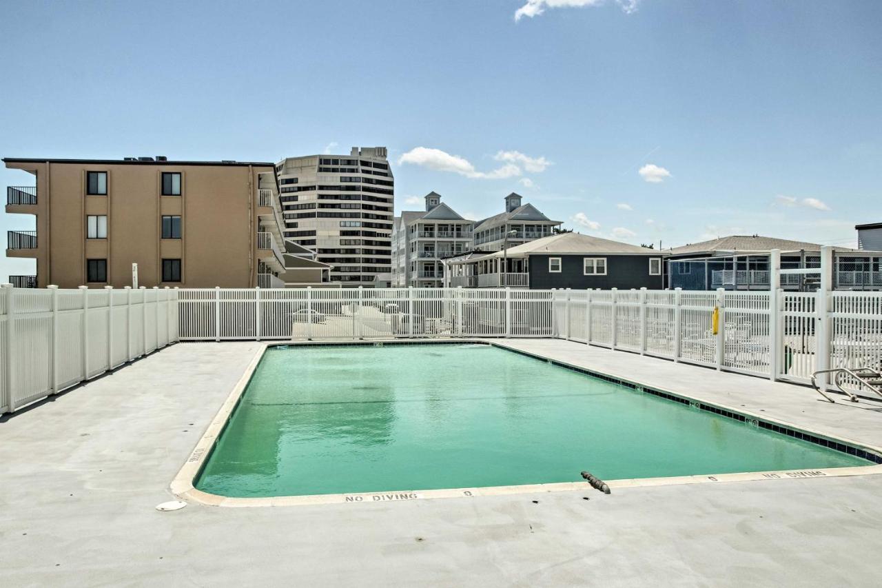 Ocean City Condo With Heated Pool And Beachfront View! Exterior photo